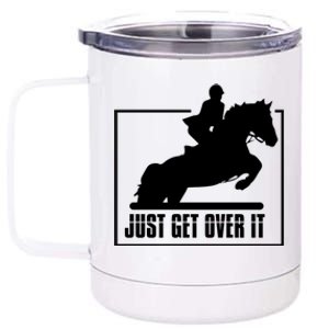 English Riding Hunter Jumper Horse Riding Gift 12 oz Stainless Steel Tumbler Cup