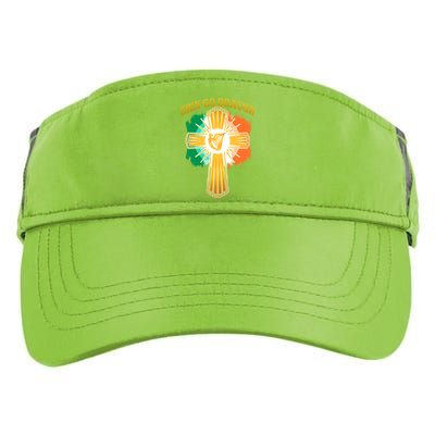 Erin Go Braugh St. Patrick's Day Adult Drive Performance Visor