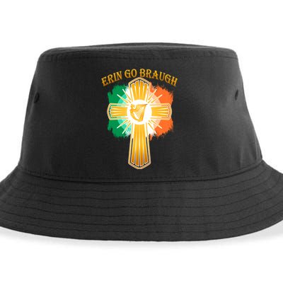 Erin Go Braugh St. Patrick's Day Sustainable Bucket Hat