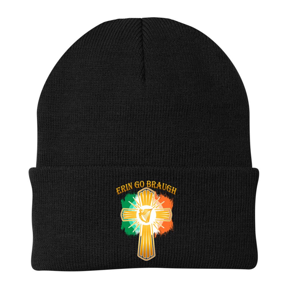 Erin Go Braugh St. Patrick's Day Beanie