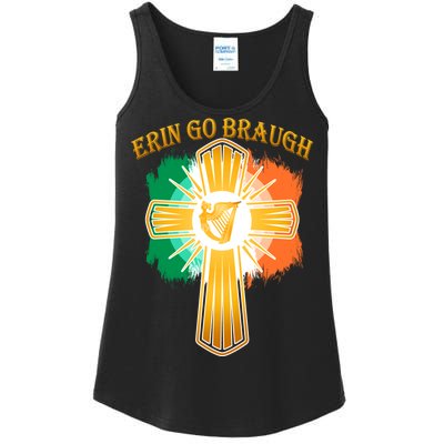 Erin Go Braugh St. Patrick's Day Ladies Essential Tank