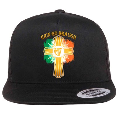 Erin Go Braugh St. Patrick's Day Flat Bill Trucker Hat