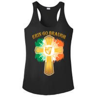 Erin Go Braugh St. Patrick's Day Ladies PosiCharge Competitor Racerback Tank