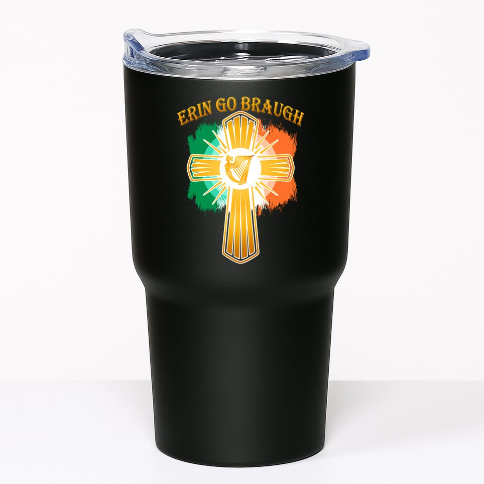 Erin Go Braugh St. Patrick's Day Tumbler