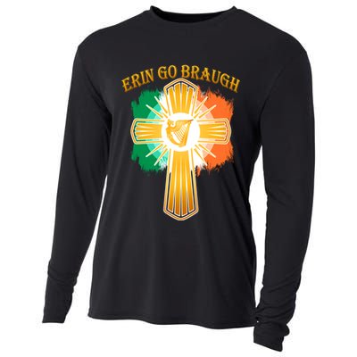 Erin Go Braugh St. Patrick's Day Cooling Performance Long Sleeve Crew