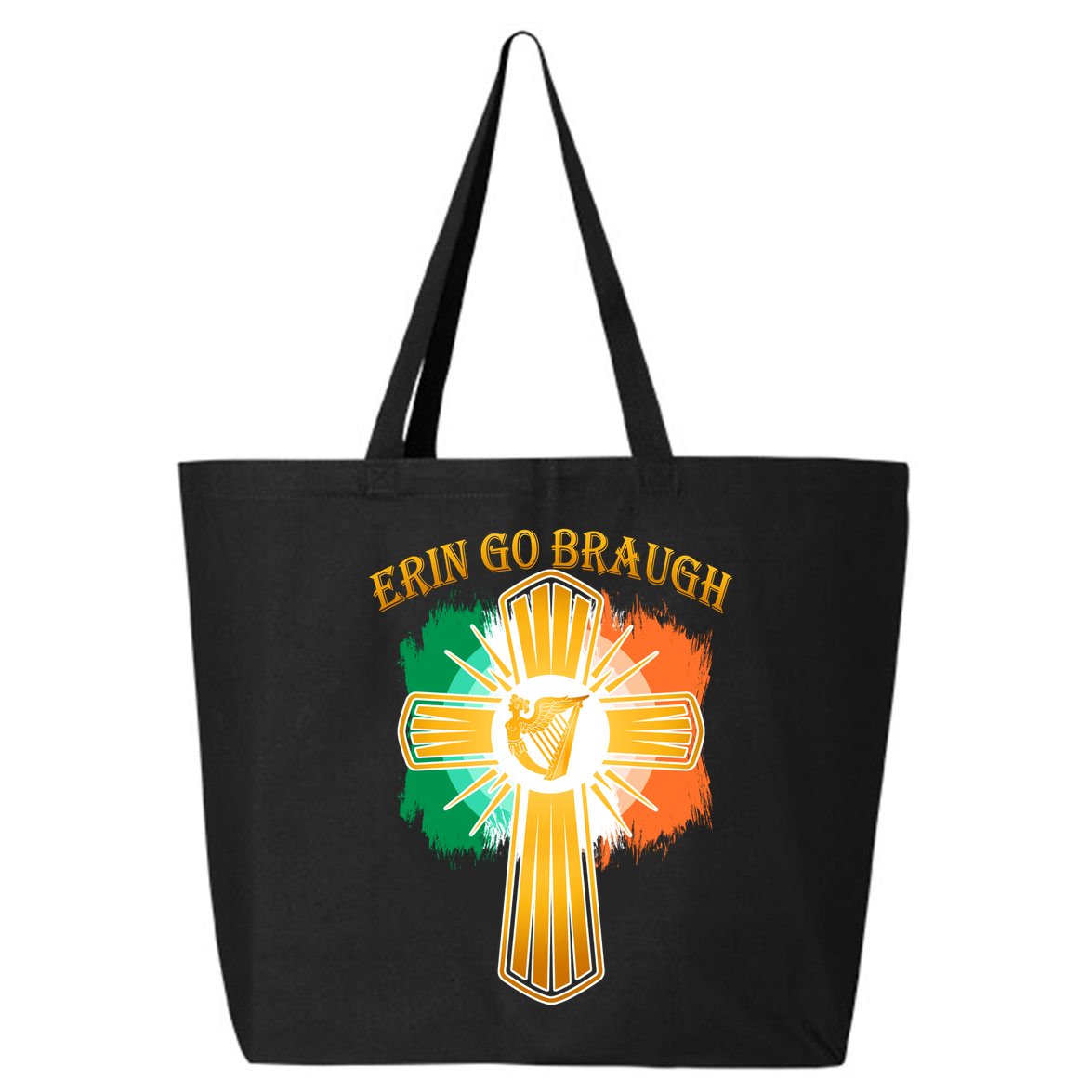 Erin Go Braugh St. Patrick's Day 25L Jumbo Tote