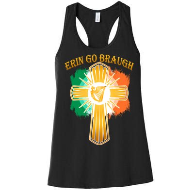 Erin Go Braugh St. Patrick's Day Women's Racerback Tank