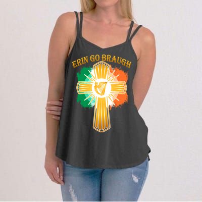 Erin Go Braugh St. Patrick's Day Women's Strappy Tank