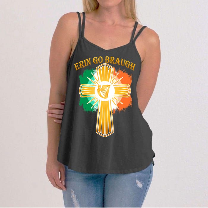 Erin Go Braugh St. Patrick's Day Women's Strappy Tank