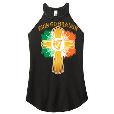 Erin Go Braugh St. Patrick's Day Women's Perfect Tri Rocker Tank