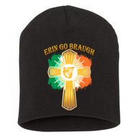 Erin Go Braugh St. Patrick's Day Short Acrylic Beanie