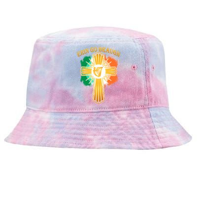 Erin Go Braugh St. Patrick's Day Tie-Dyed Bucket Hat