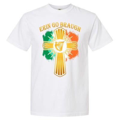 Erin Go Braugh St. Patrick's Day Garment-Dyed Heavyweight T-Shirt