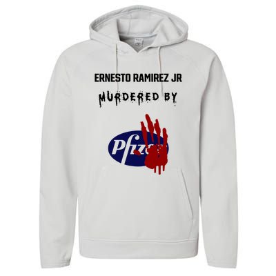 Ernesto Ramirez Jr Murdered By Pfizer Performance Fleece Hoodie