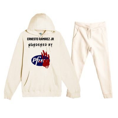 Ernesto Ramirez Jr Murdered By Pfizer Premium Hooded Sweatsuit Set