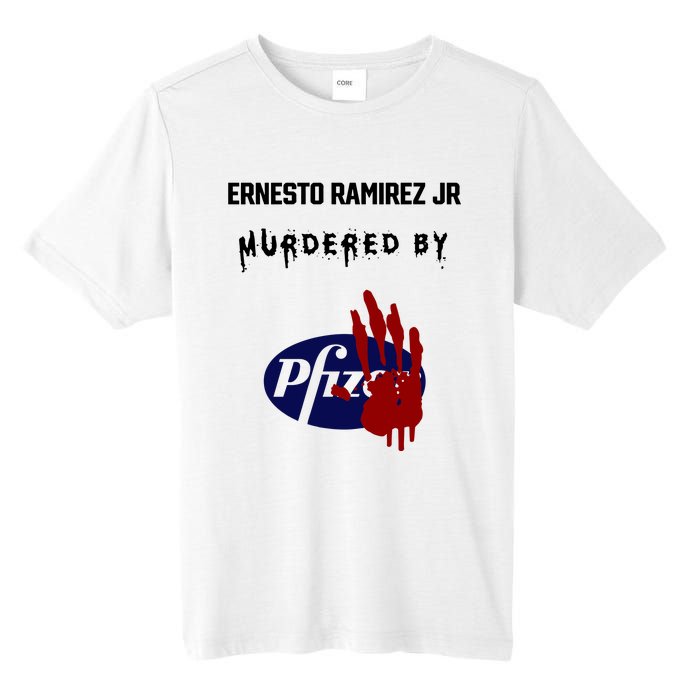 Ernesto Ramirez Jr Murdered By Pfizer Tall Fusion ChromaSoft Performance T-Shirt