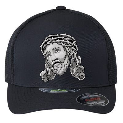 Easter Resurrection Jesus Christ Passion Christian Catholic Gift Flexfit Unipanel Trucker Cap