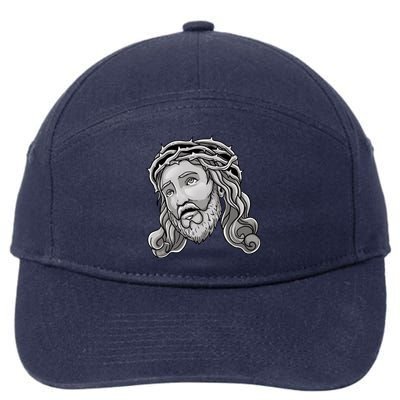 Easter Resurrection Jesus Christ Passion Christian Catholic Gift 7-Panel Snapback Hat