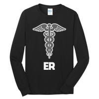 Emergency Room Nurse Caduceus Symbol Tall Long Sleeve T-Shirt