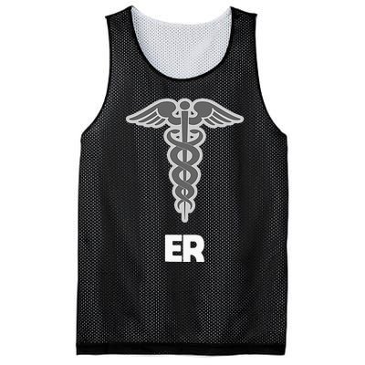 Emergency Room Nurse Caduceus Symbol Mesh Reversible Basketball Jersey Tank