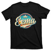 Eema Retro Name Funny Vintage Style Mother Mama T-Shirt