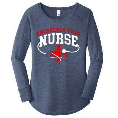 Emergency Room Nurse (Er) Gift Crewneck Gift Women's Perfect Tri Tunic Long Sleeve Shirt