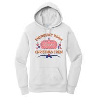 Emergency Room Nurse Christmas Crew Women's Pullover Hoodie