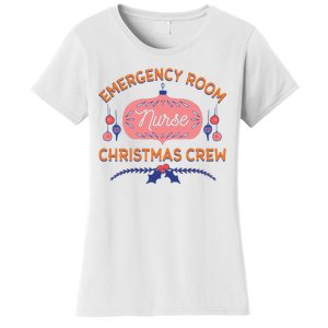 Emergency Room Nurse Christmas Crew Women's T-Shirt