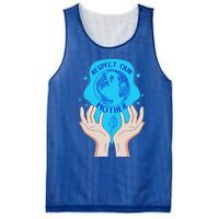 Earth Respect Our Mother Gift For Earth Lover Earth Environm Great Gift Mesh Reversible Basketball Jersey Tank