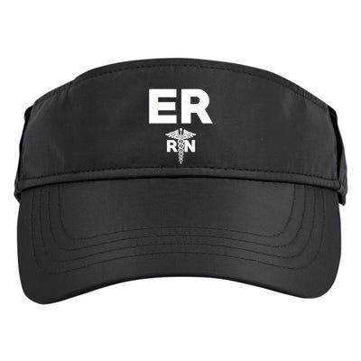 Emergency Room Registered Nurse Hospital Rn Staff Great Gift Adult Drive Performance Visor