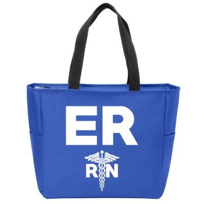 Emergency Room Registered Nurse Hospital Rn Staff Great Gift Zip Tote Bag