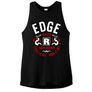 Edge Rated R Superstar Done It All Won It All Wrestler Ladies PosiCharge Tri-Blend Wicking Tank