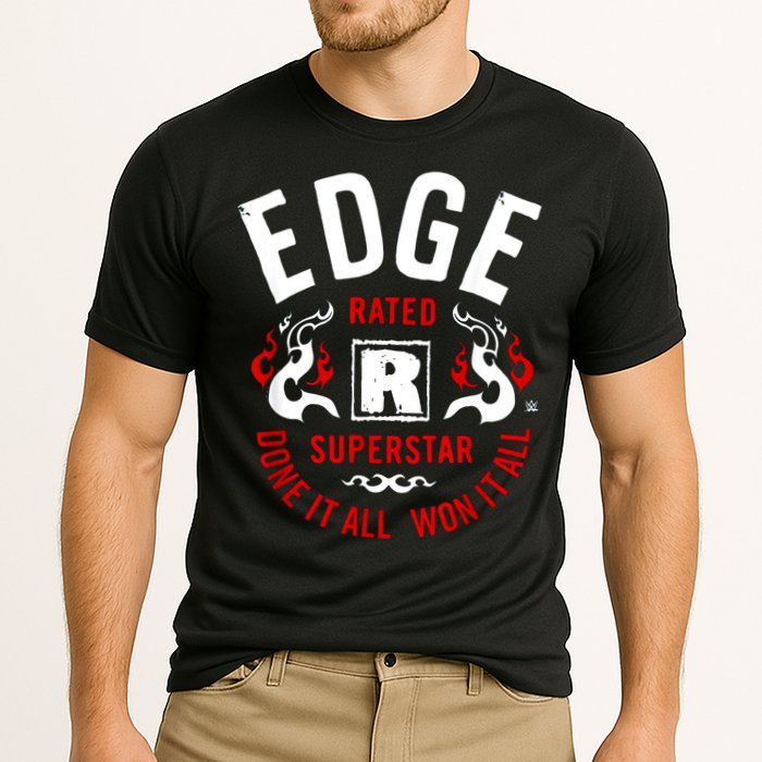 Edge Rated R Superstar Done It All Won It All Wrestler Performance Shirt