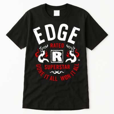 Edge Rated R Superstar Done It All Won It All Wrestler Tall T-Shirt