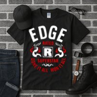 Edge Rated R Superstar Done It All Won It All Wrestler Tall T-Shirt