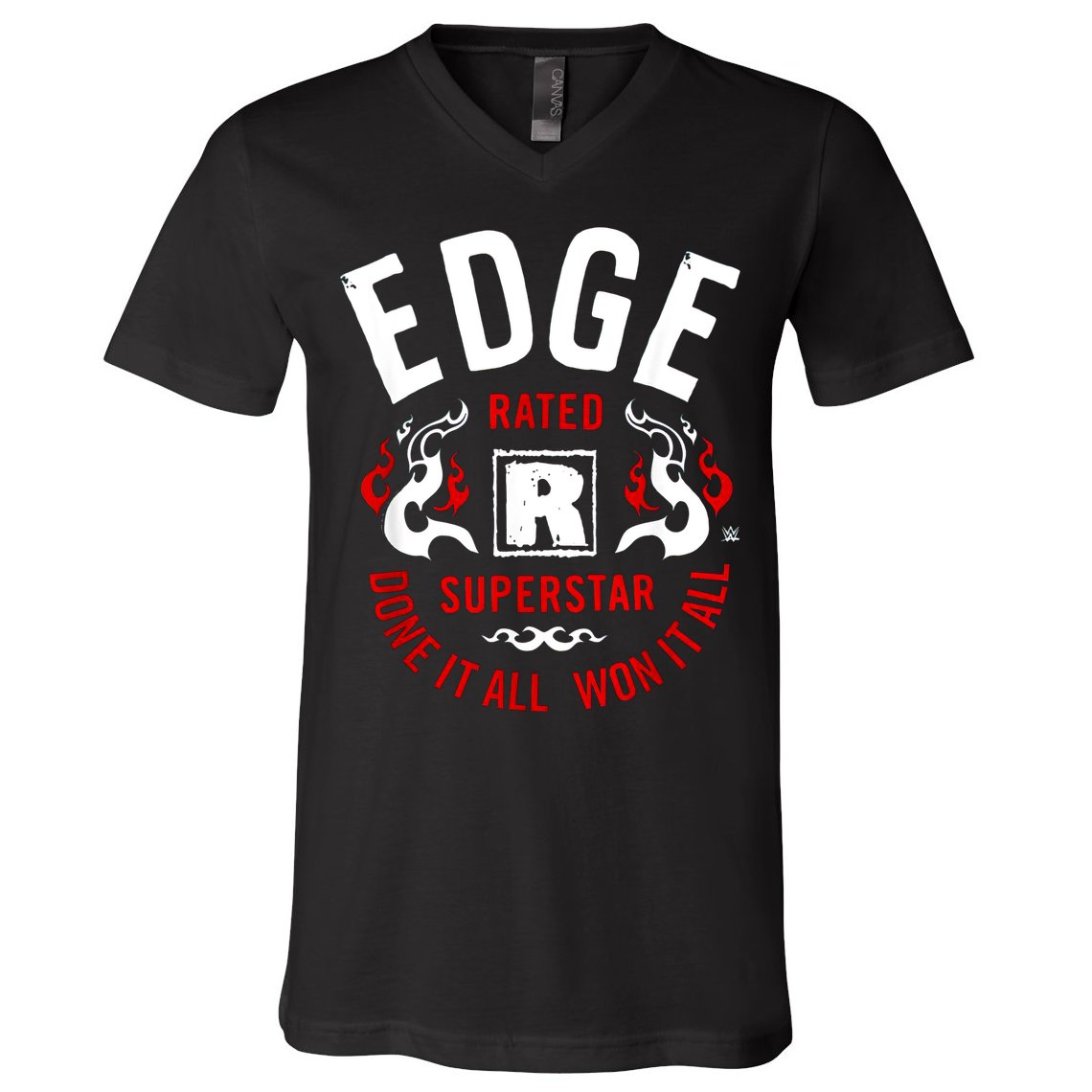 Edge Rated R Superstar Done It All Won It All Wrestler V-Neck T-Shirt