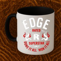 Edge Rated R Superstar Done It All Won It All Wrestler Mug