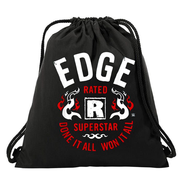 Edge Rated R Superstar Done It All Won It All Wrestler Drawstring Bag