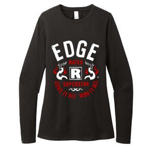 Edge Rated R Superstar Done It All Won It All Wrestler Womens CVC Long Sleeve Shirt