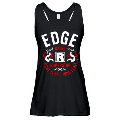 Edge Rated R Superstar Done It All Won It All Wrestler Ladies Essential Flowy Tank