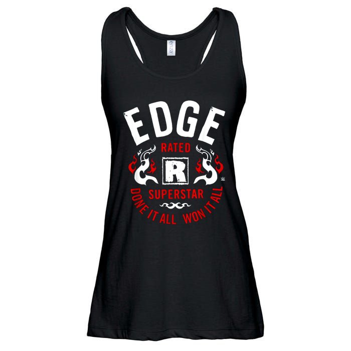 Edge Rated R Superstar Done It All Won It All Wrestler Ladies Essential Flowy Tank