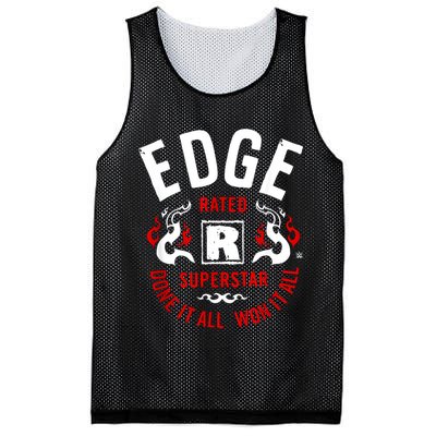 Edge Rated R Superstar Done It All Won It All Wrestler Mesh Reversible Basketball Jersey Tank