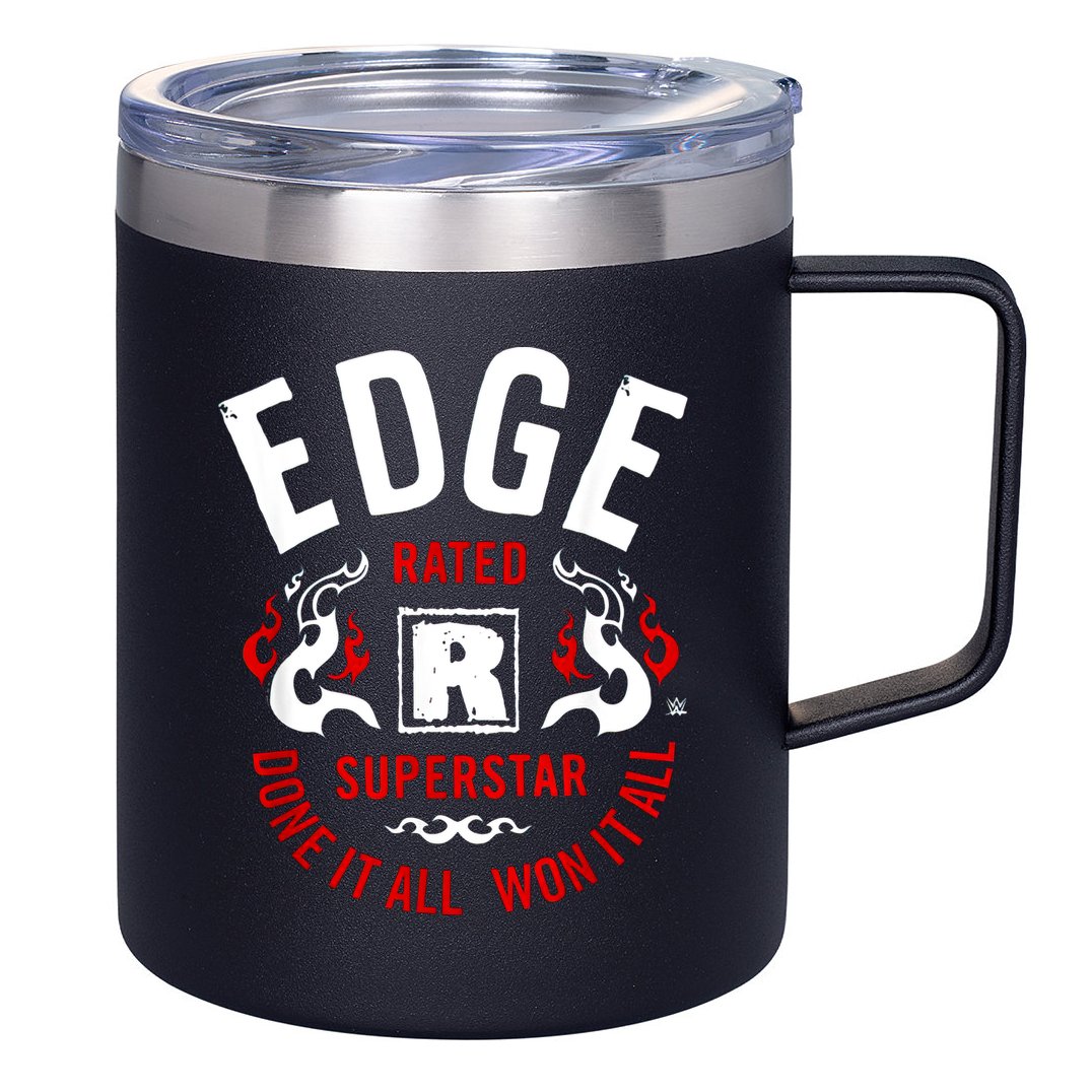 Edge Rated R Superstar Done It All Won It All Wrestler 12oz Stainless Steel Coffee Mug