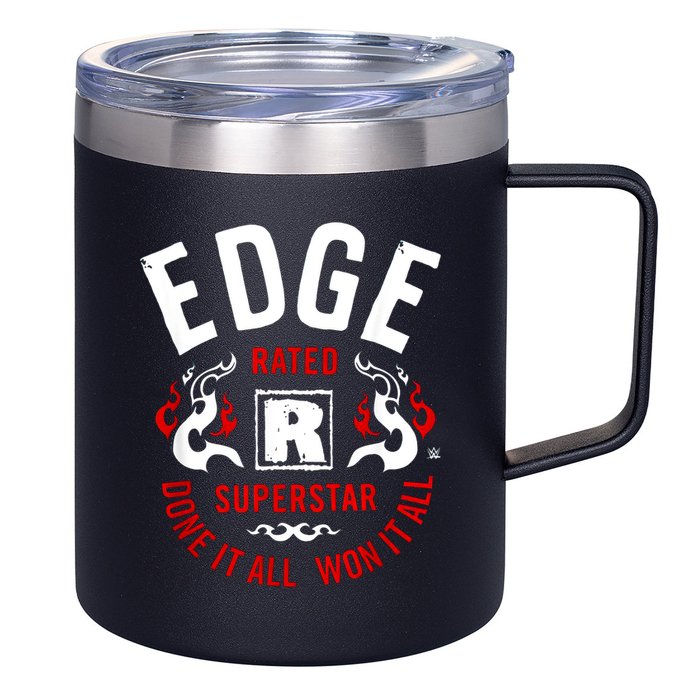 Edge Rated R Superstar Done It All Won It All Wrestler 12oz Stainless Steel Coffee Mug