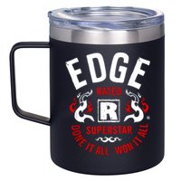 Edge Rated R Superstar Done It All Won It All Wrestler 12oz Stainless Steel Coffee Mug