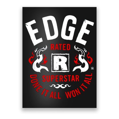 Edge Rated R Superstar Done It All Won It All Wrestler Poster