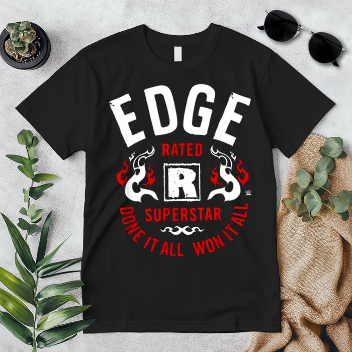 Edge Rated R Superstar Done It All Won It All Wrestler Premium T-Shirt
