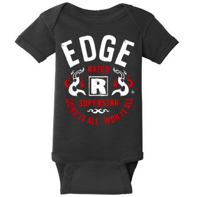Edge Rated R Superstar Done It All Won It All Wrestler Baby Bodysuit