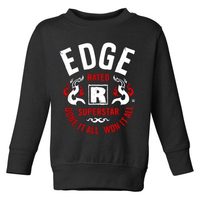 Edge Rated R Superstar Done It All Won It All Wrestler Toddler Sweatshirt