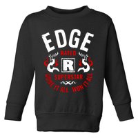 Edge Rated R Superstar Done It All Won It All Wrestler Toddler Sweatshirt